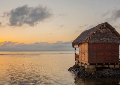 Bungalow sur pilotis