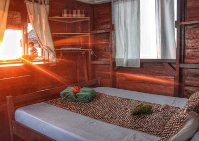 Intérieur du Bungalow sur pilotis