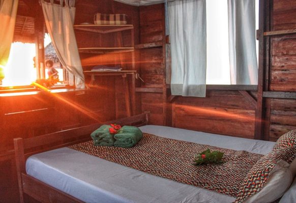 Intérieur du Bungalow sur pilotis