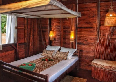 Intérieur du Bungalow sur pilotis