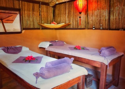 Salon de massage jardin - Lakana Hotel Sainte Marie