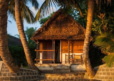 Vue extérieur Bungalow face à la mer