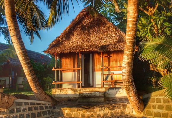 Vue extérieur Bungalow face à la mer